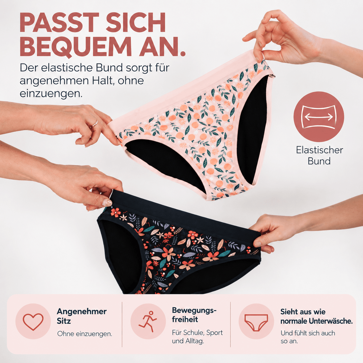 Aluna I Teenie Periodenslip - Junelle