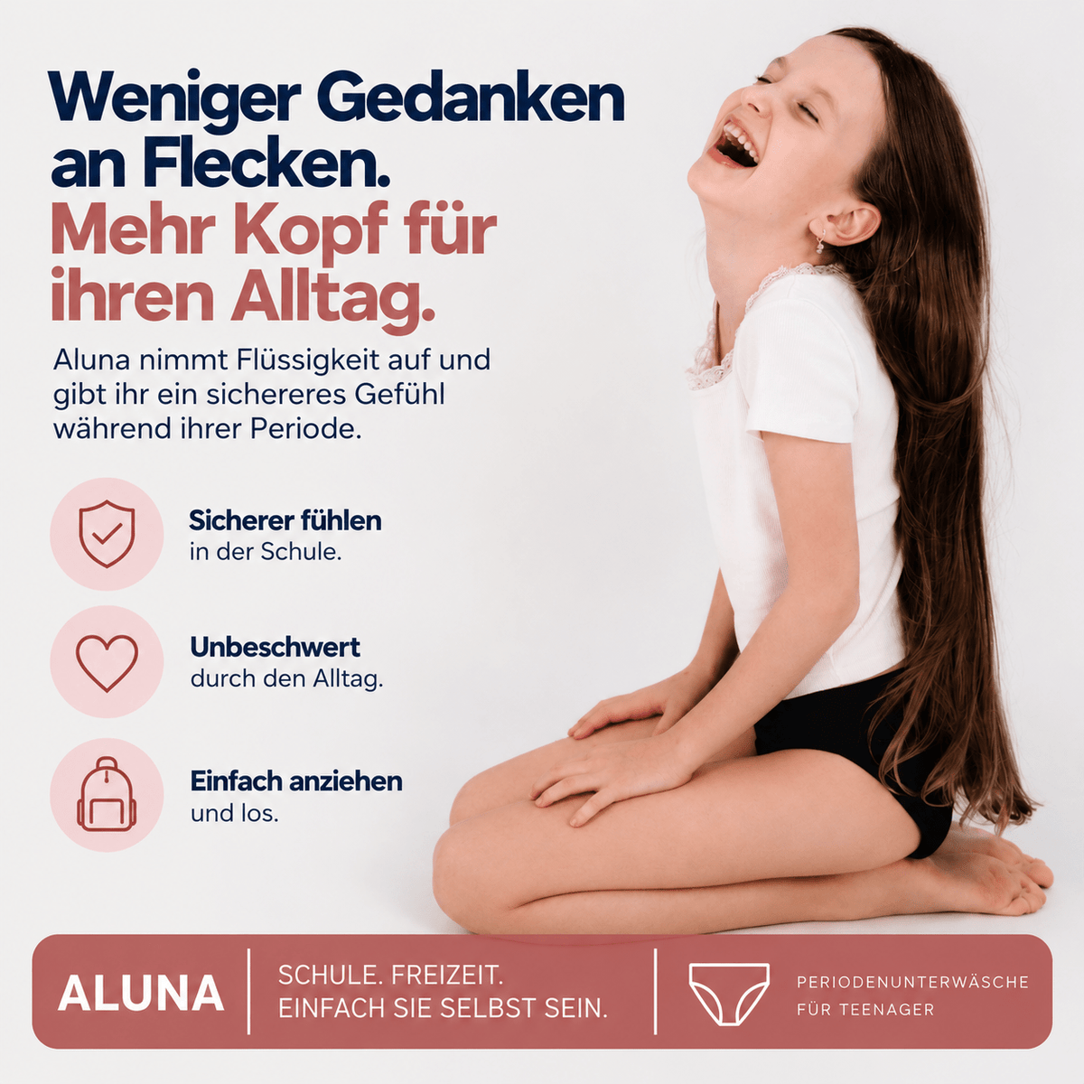 Aluna I Teenie Periodenslip - Junelle